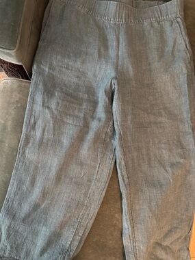 Women's straight leg linen pants